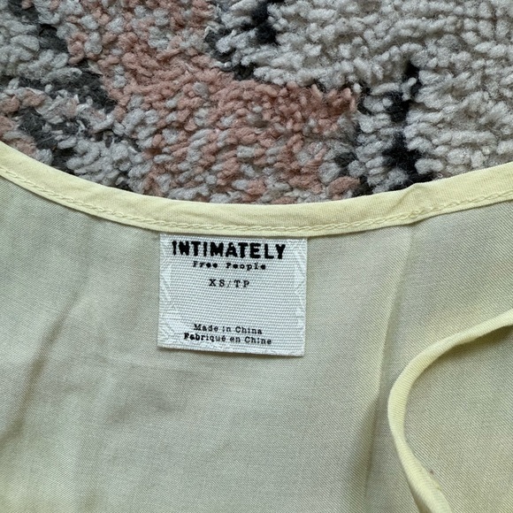 Intimately Free People Slip Dress Yellow - Picture 2 of 4